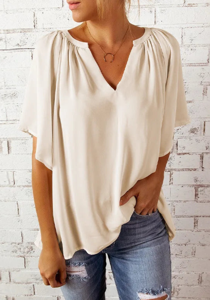 Elegant Snygg Blus för kvinnor