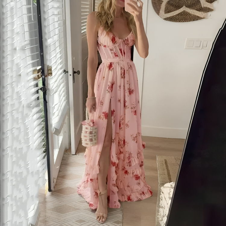 Elegant Snygg Sexig Långklänning