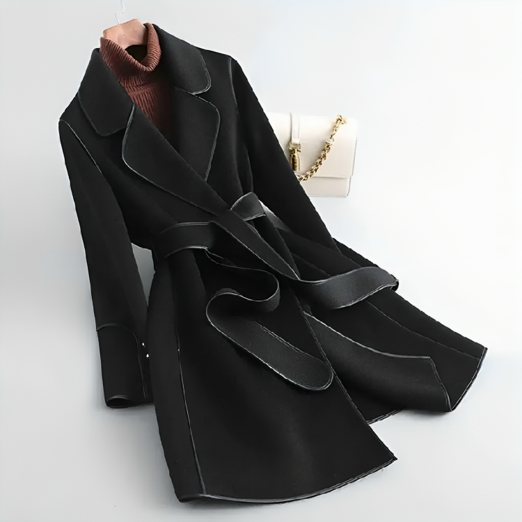 Snygg hösttrenchcoat för kvinnor