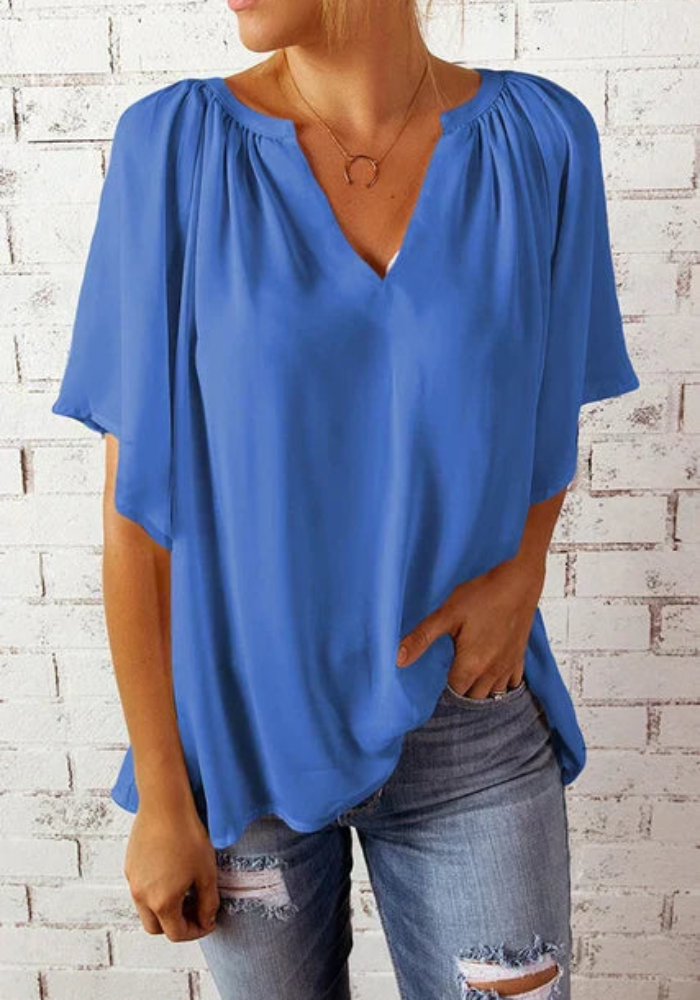 Elegant Snygg Blus för kvinnor
