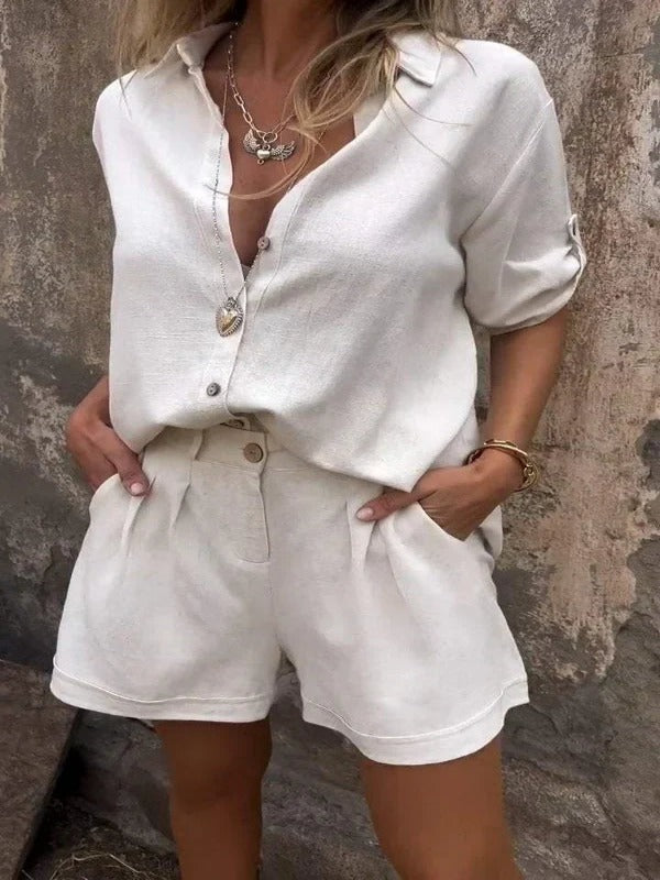 Chic sommarklädsel set för kvinnor