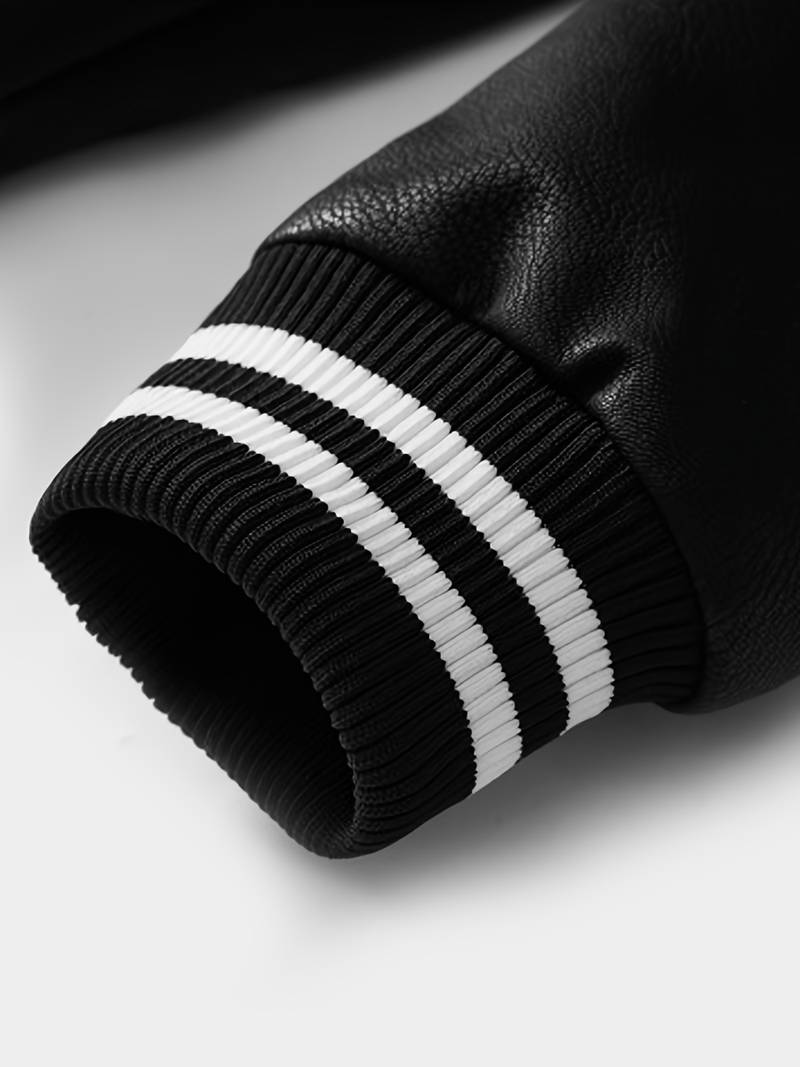 Casual bikerjacka för män