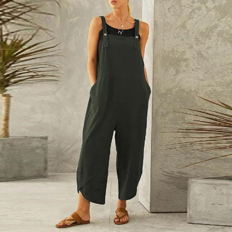Avslappnad elegant jumpsuit för kvinnor