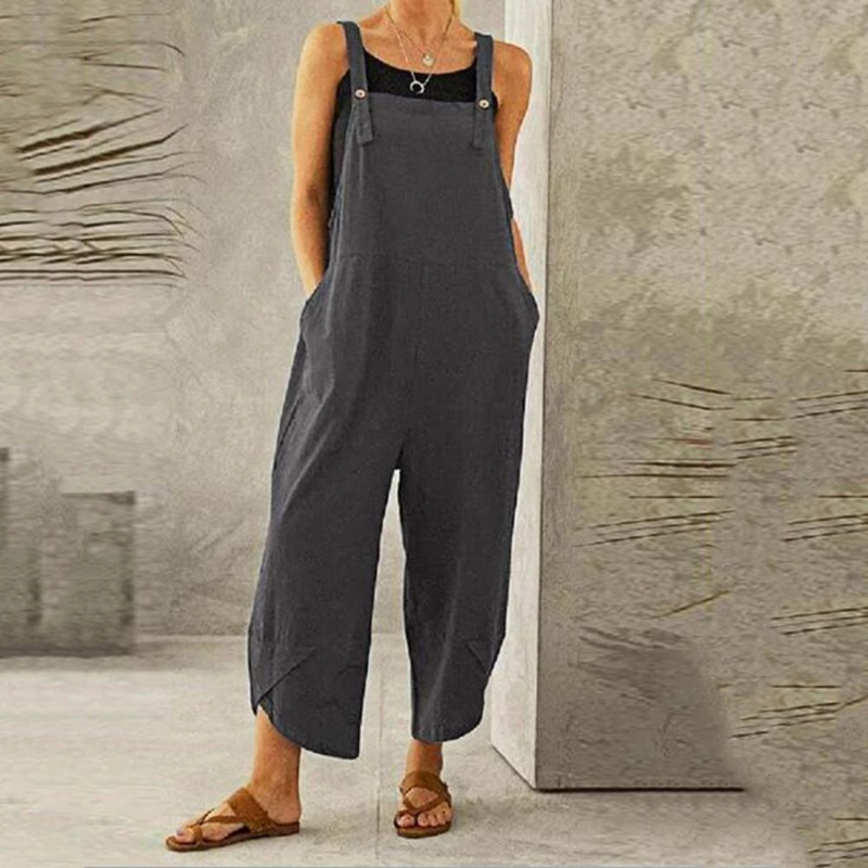 Avslappnad elegant jumpsuit för kvinnor