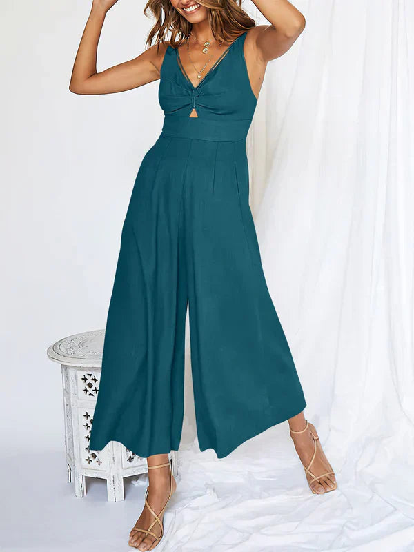 Elegant sommarjumpsuit för kvinnor