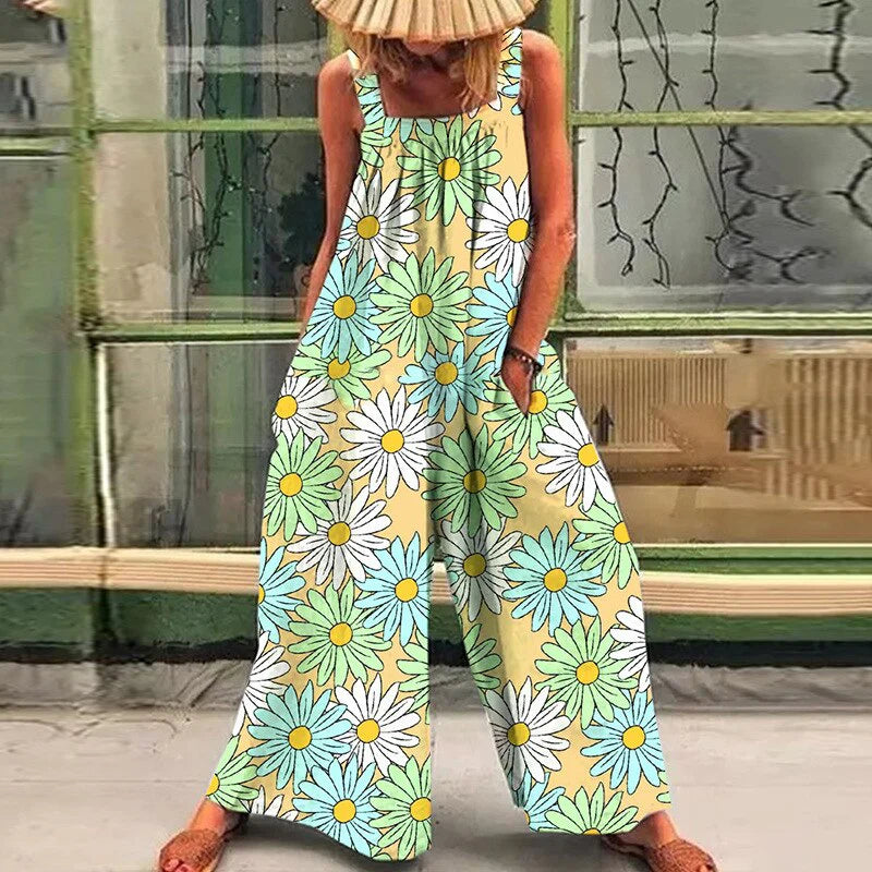 Romper med Boho-mönster