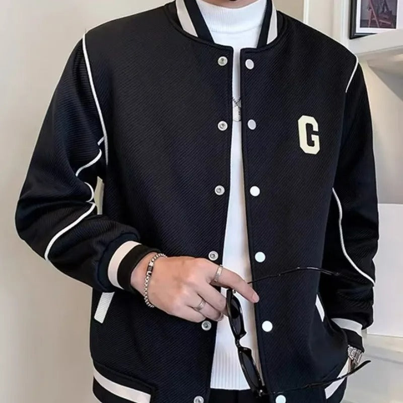 Stilig Slim Fit Bomberjacka för män