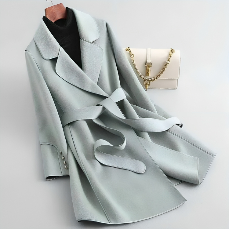 Snygg hösttrenchcoat för kvinnor