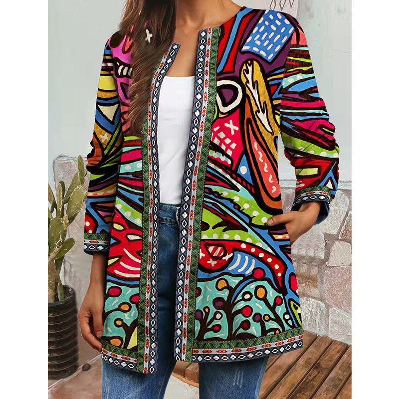 Georgia - Jacke mit Blumenmuster