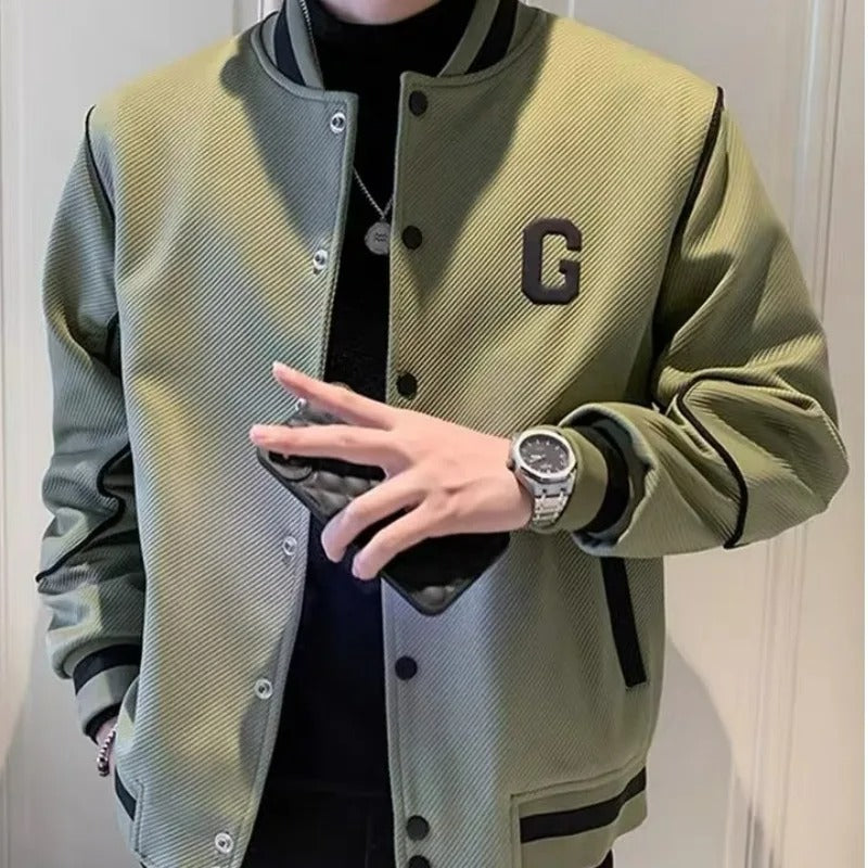 Stilig Slim Fit Bomberjacka för män