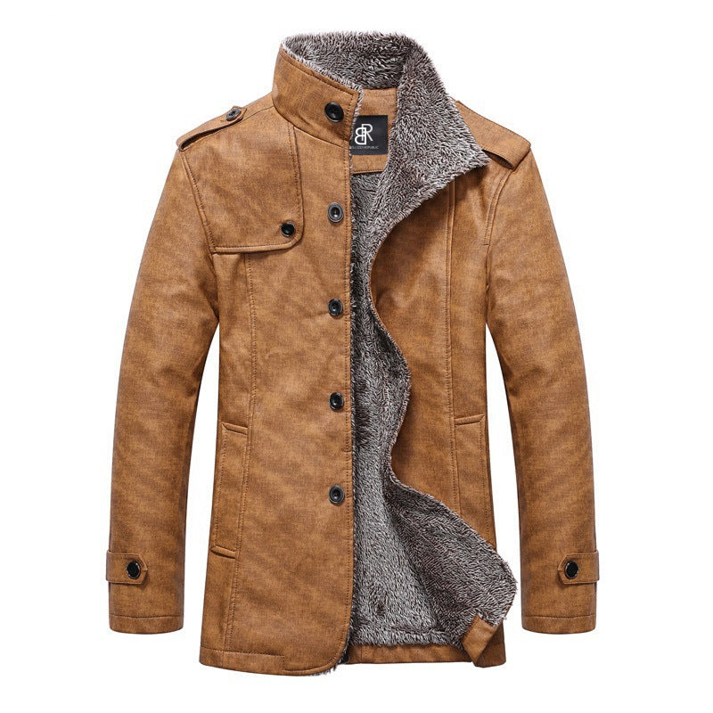 Duke™ Luxe Leren fleecejacka