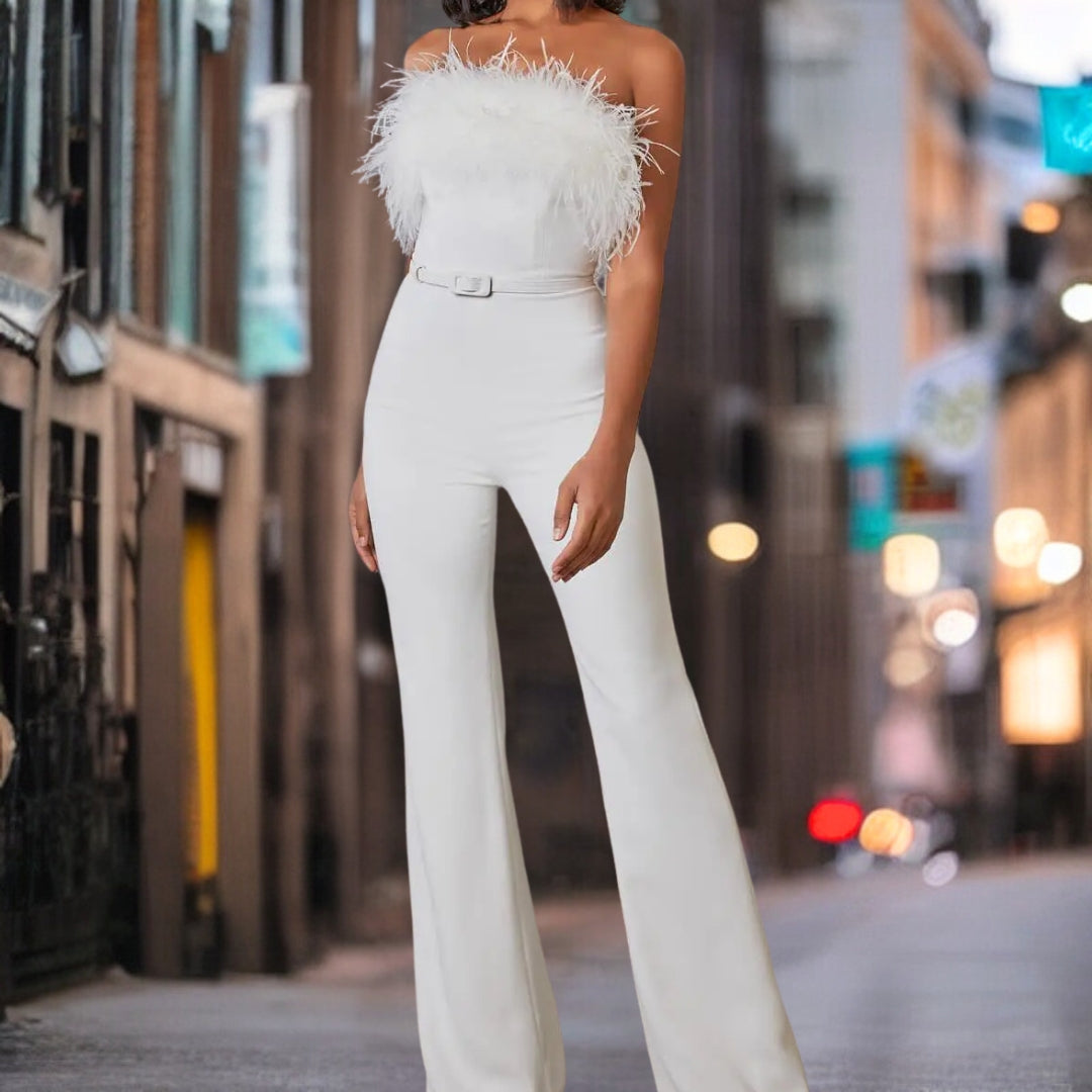 Bettina™ | Snygg jumpsuit med skärp