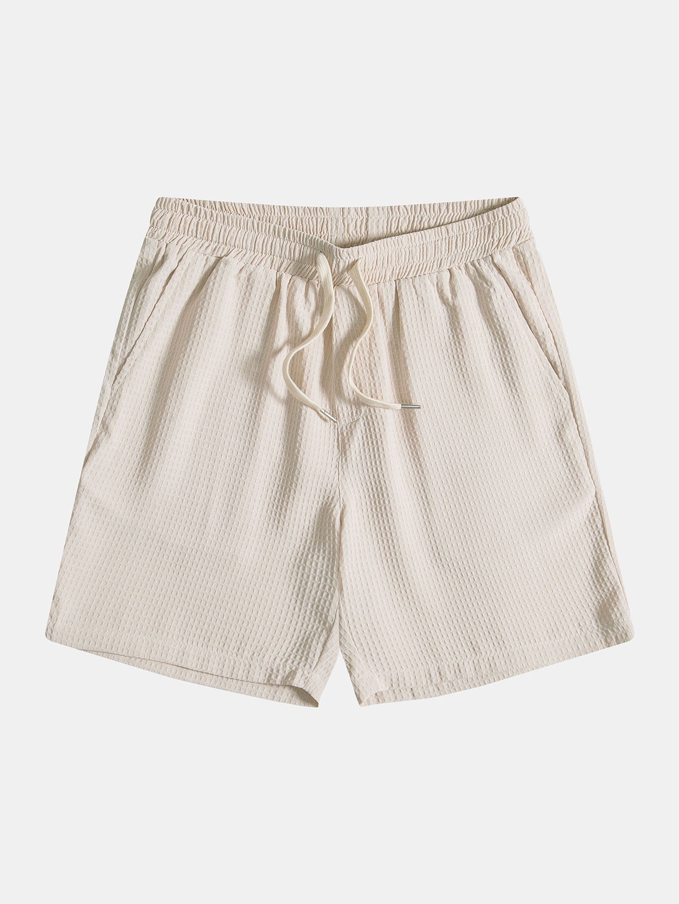 Waffle Revere Collar Shirt & Shorts