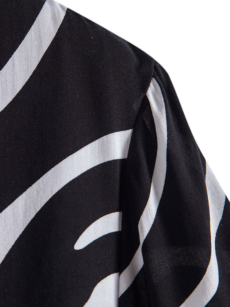 Swirl Print Shirt