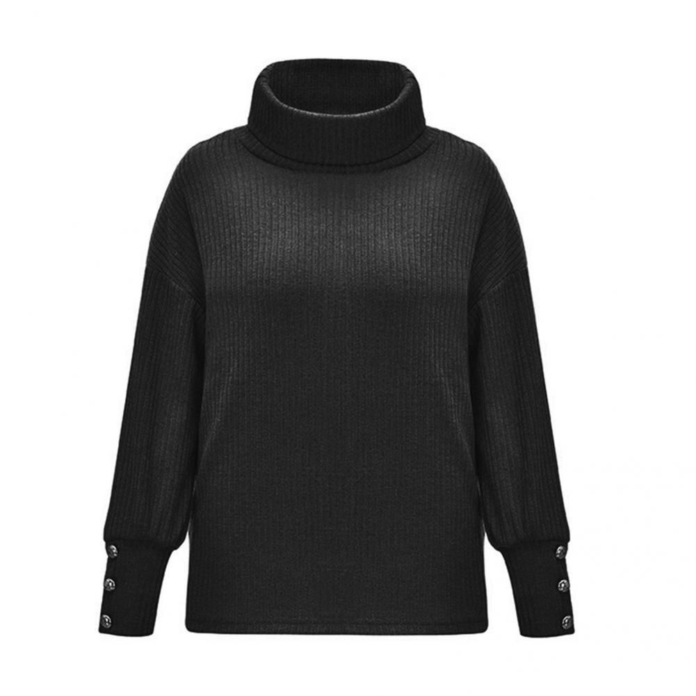 Lia - Oversize tröja med rullkrage