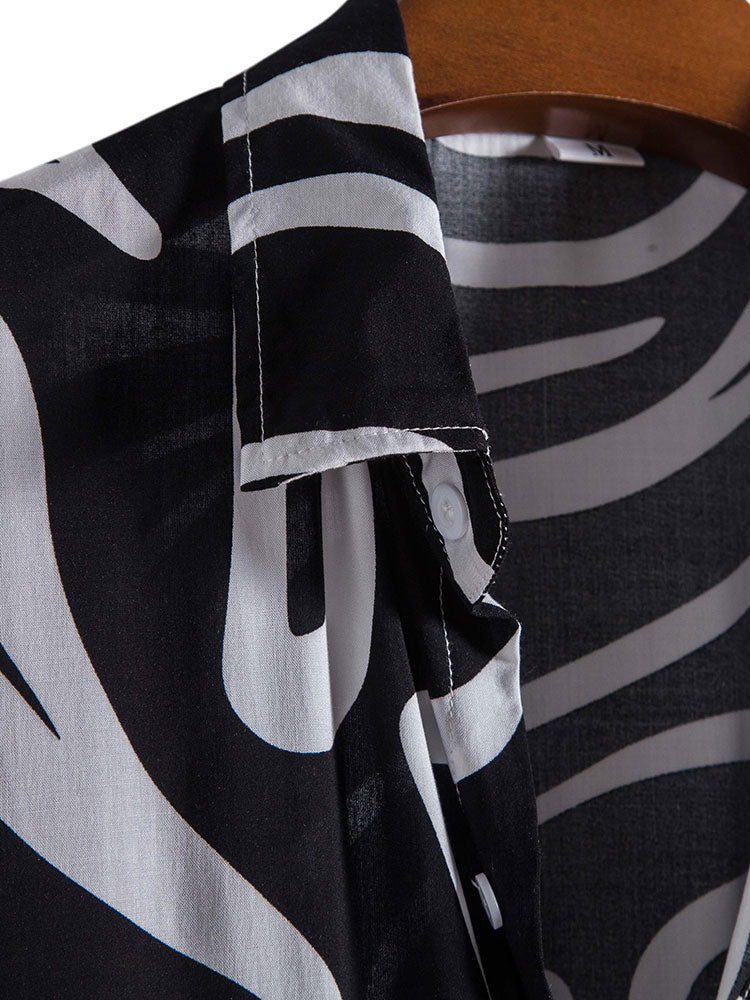 Swirl Print Shirt