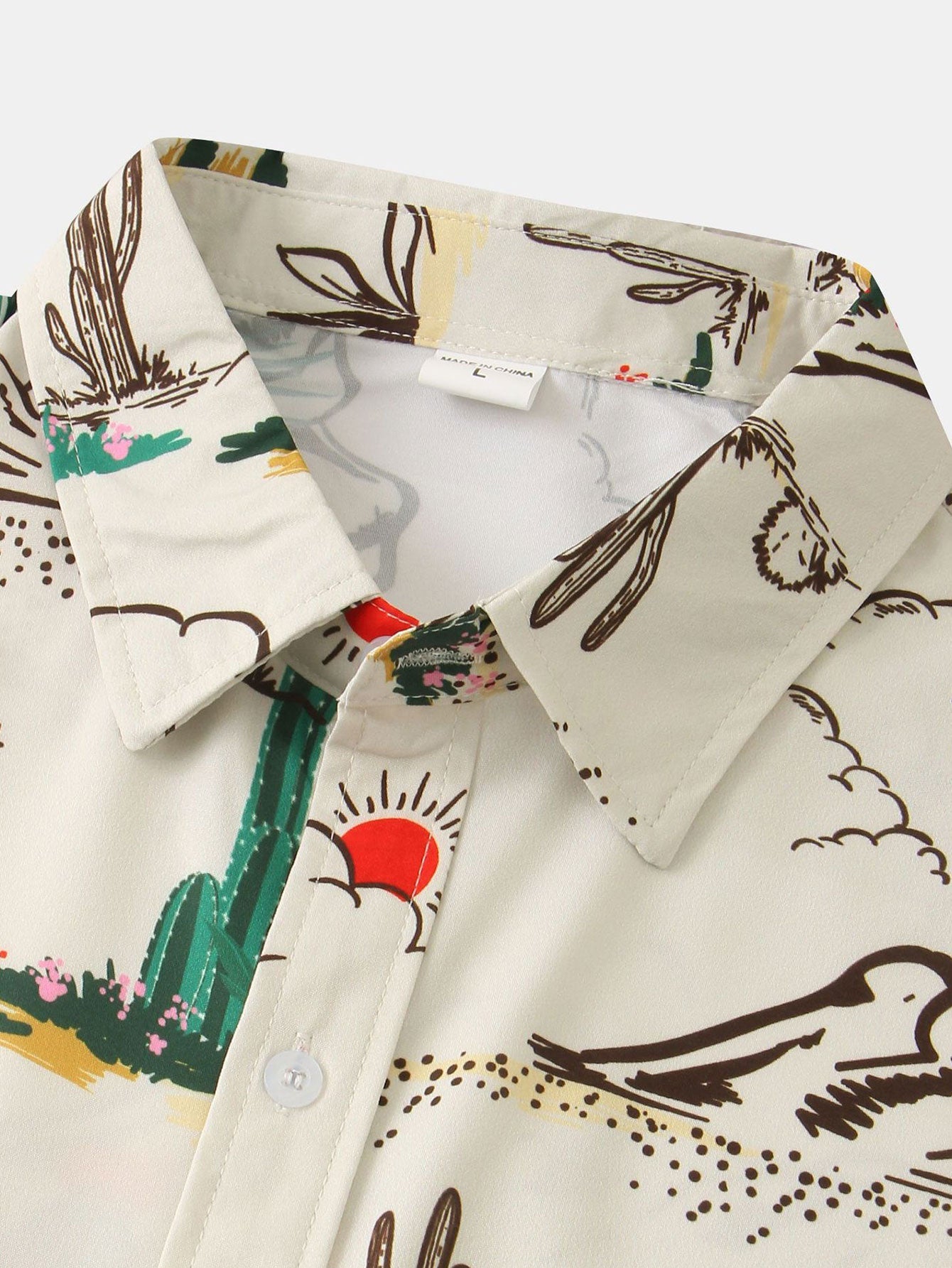 Cactus Print Shirt