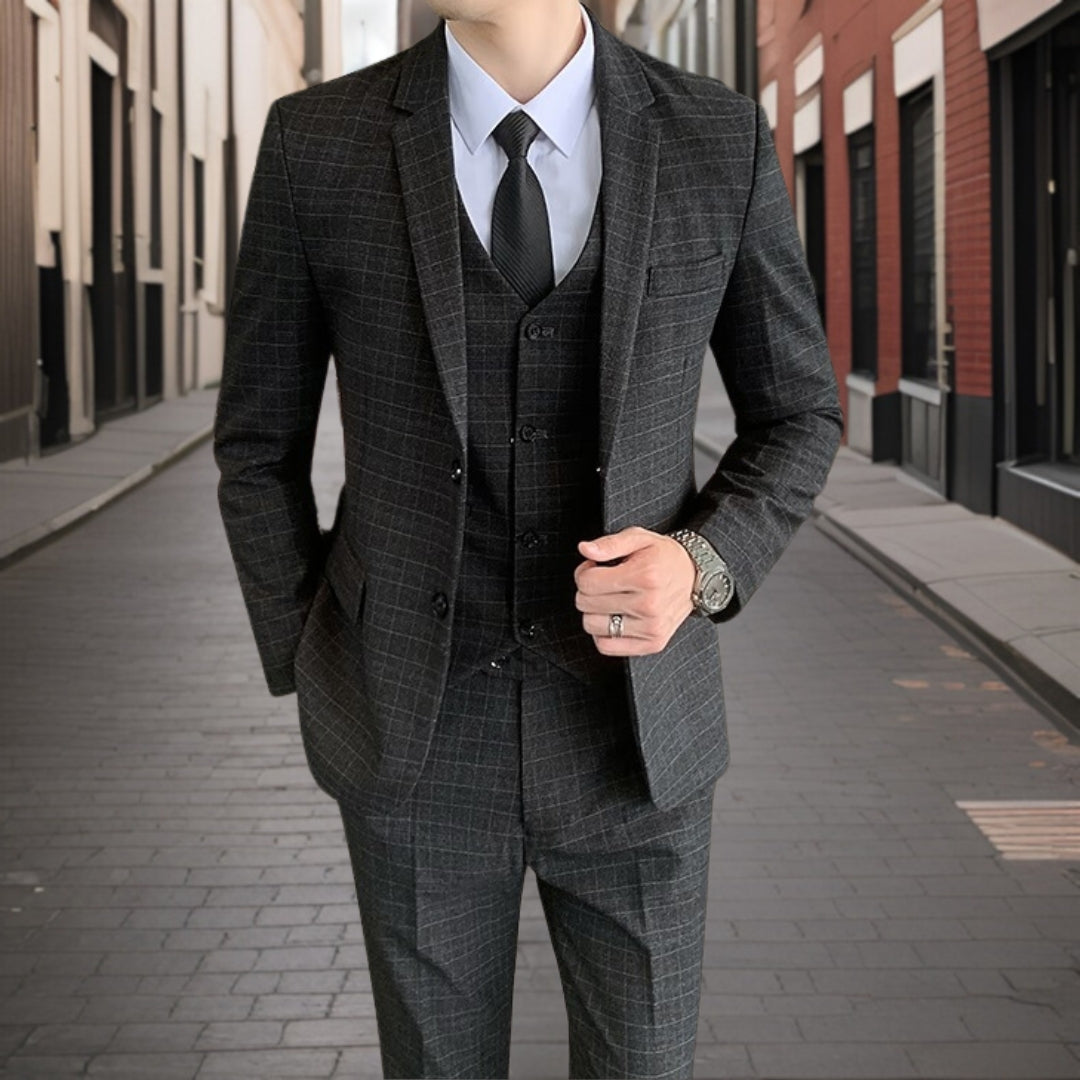 Lennart™ | Högkvalitativ 3-delad elegant kostym