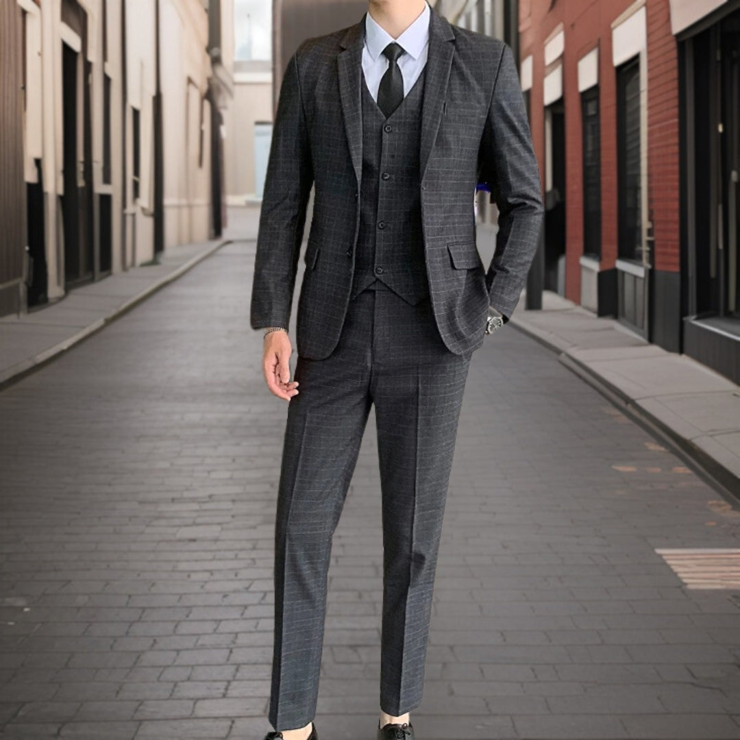 Lennart™ | Högkvalitativ 3-delad elegant kostym