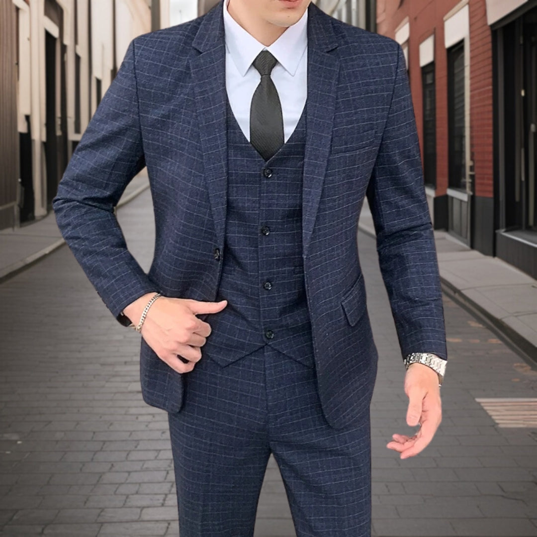 Lennart™ | Högkvalitativ 3-delad elegant kostym
