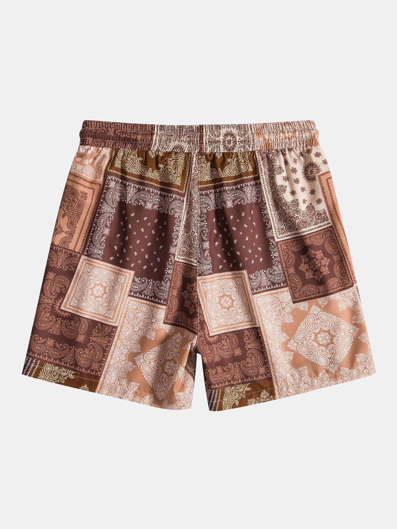 Paisley Patchwork Print Shirt & Shorts