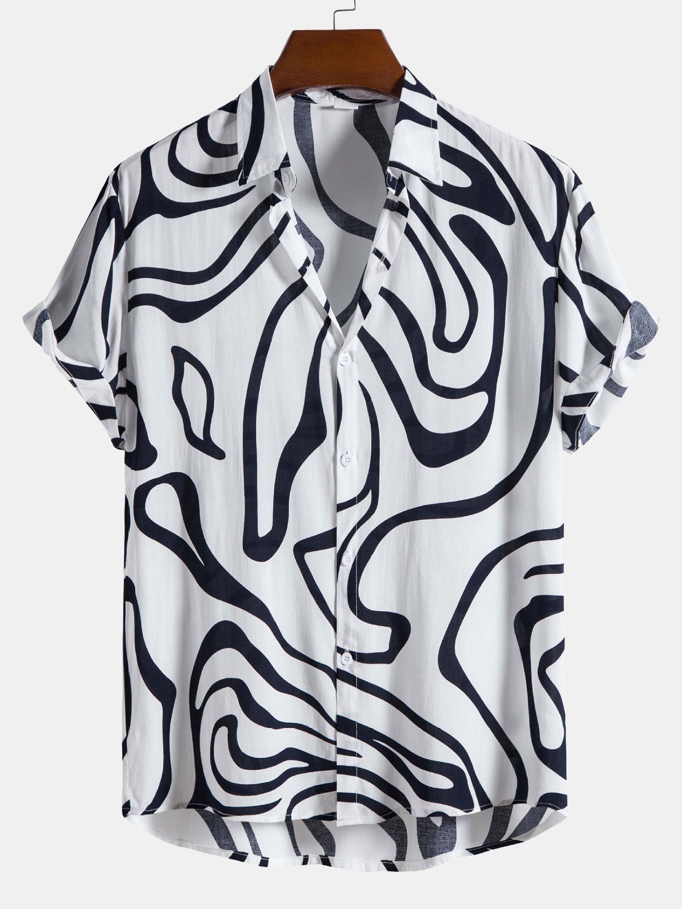 Swirl Print Shirt