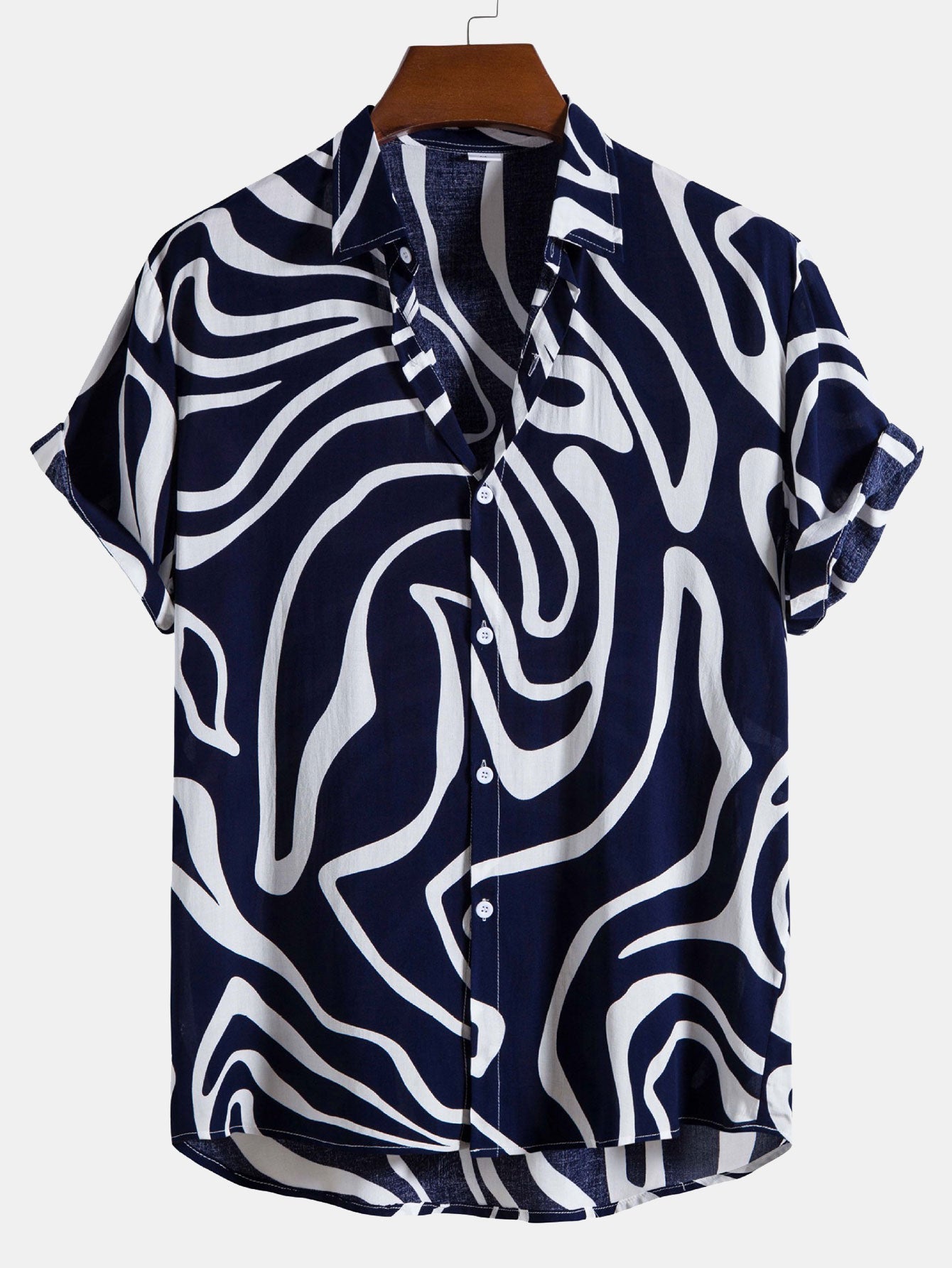 Swirl Print Shirt