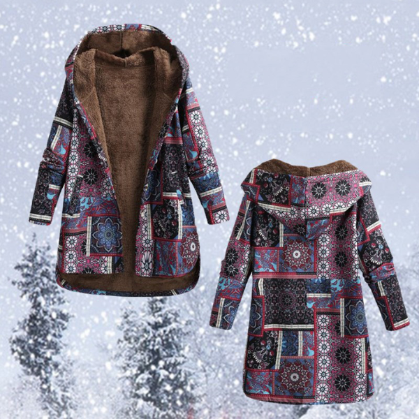 Bliss™ | Bohemian Gebloemde Winterjas