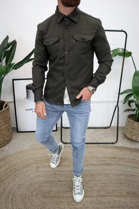 Markus™ - Jacka med knäppning för män