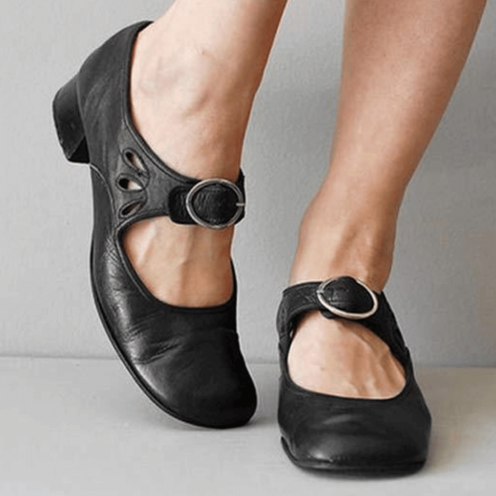 Paulina - Den unika och bekväma lädersandalen