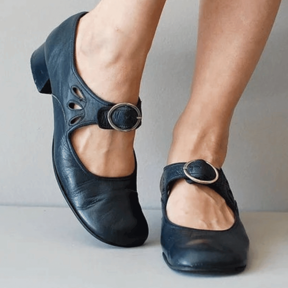 Paulina - Den unika och bekväma lädersandalen