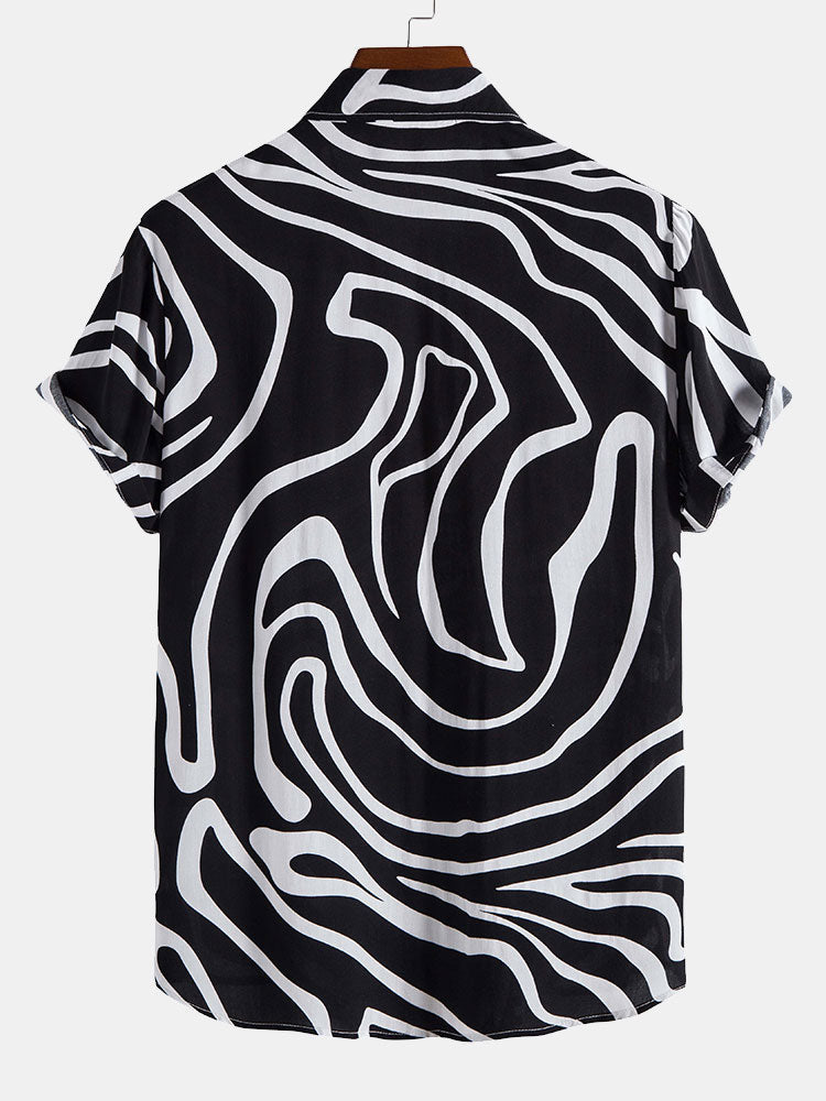 Swirl Print Shirt