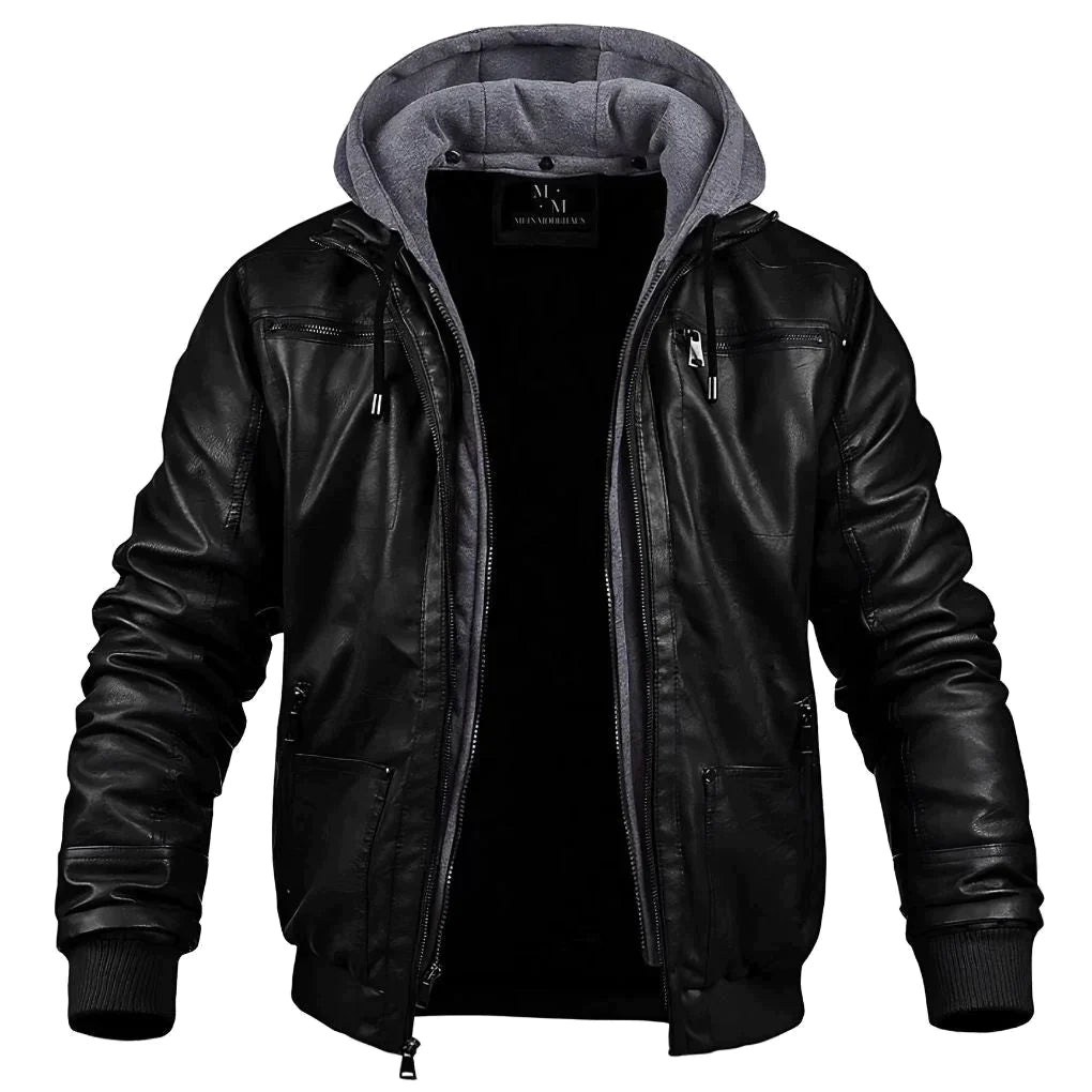 Brayden™ | Premium skinnjacka med huva