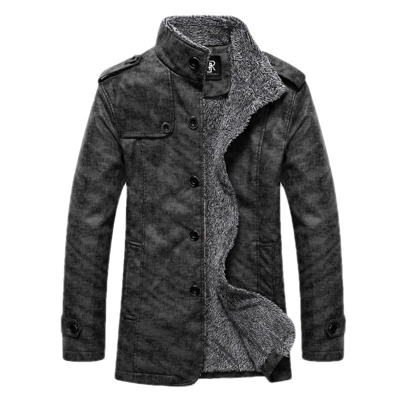 Duke™ Luxe Leren fleecejacka