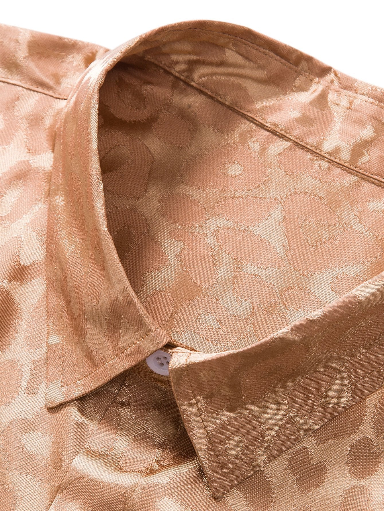 Satin Leopard Shirt