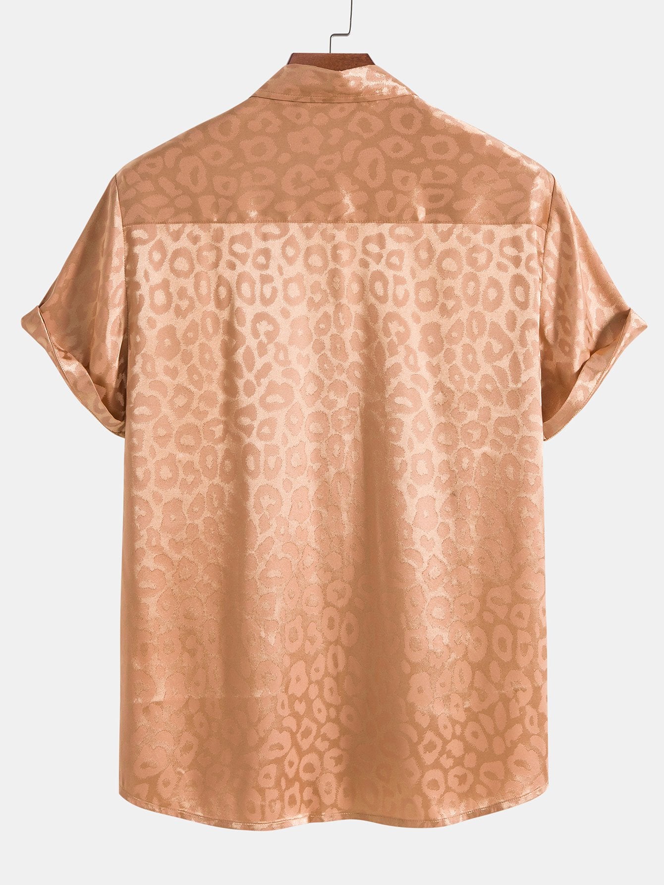 Satin Leopard Shirt