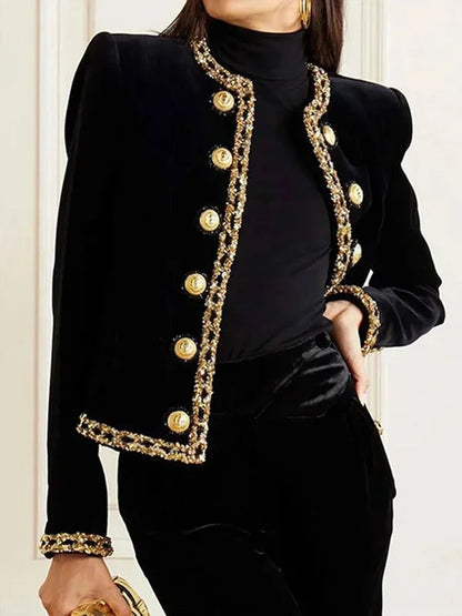 Elegant blazerjacka för kvinnor