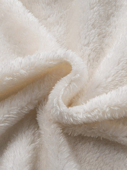 Herr Fleece-fodrad Puffer Vadderad Jacka