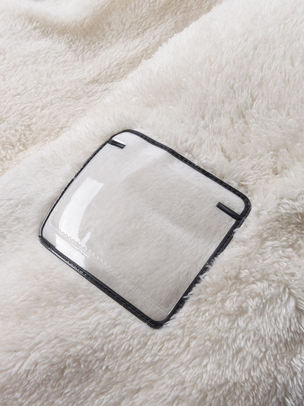 Herr Fleece-fodrad Puffer Vadderad Jacka