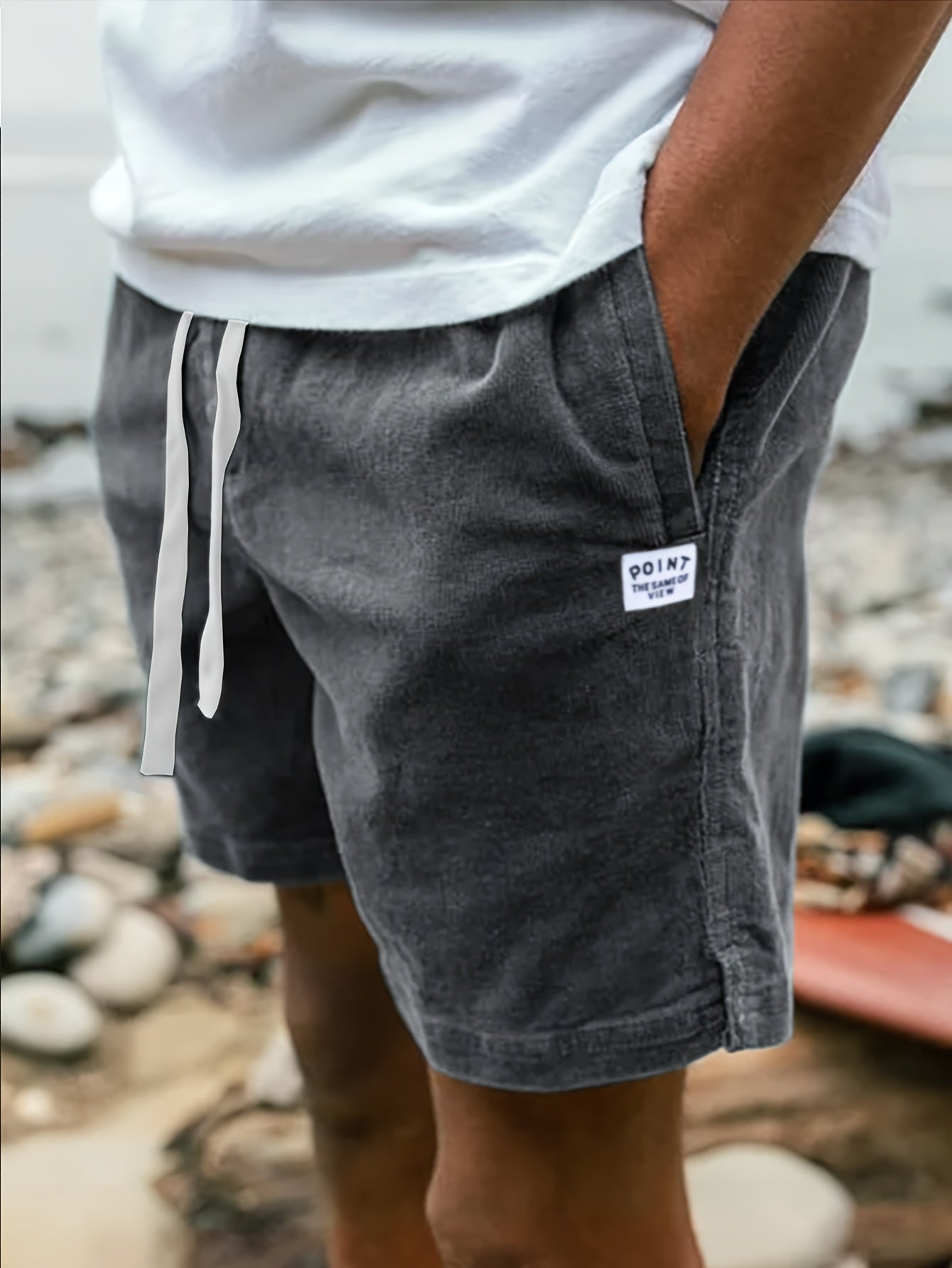Avslappnade sommarshorts för män