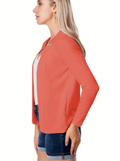 Elegant långärmad blazer