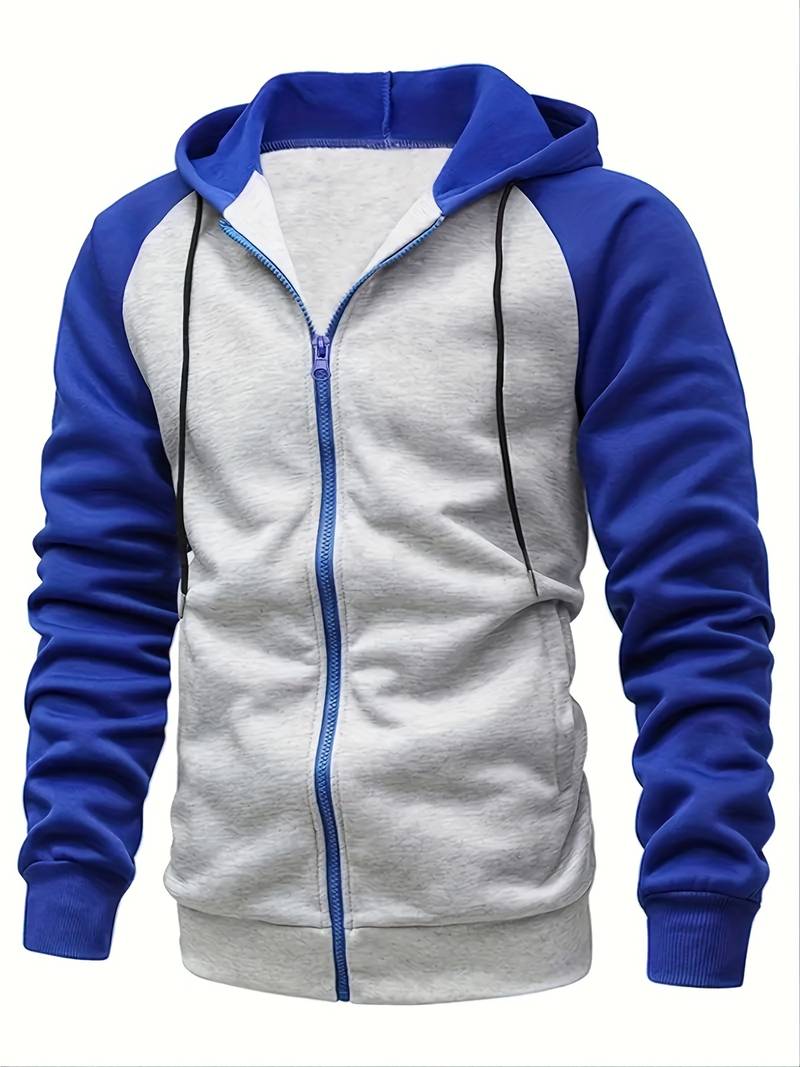 Sweatshirt med huva för män