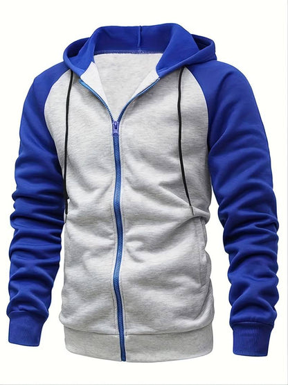 Sweatshirt med huva för män