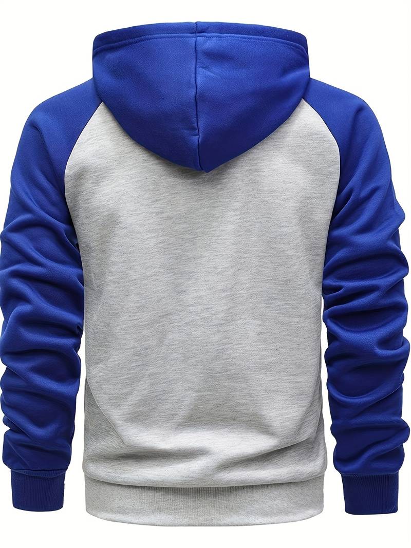 Sweatshirt med huva för män