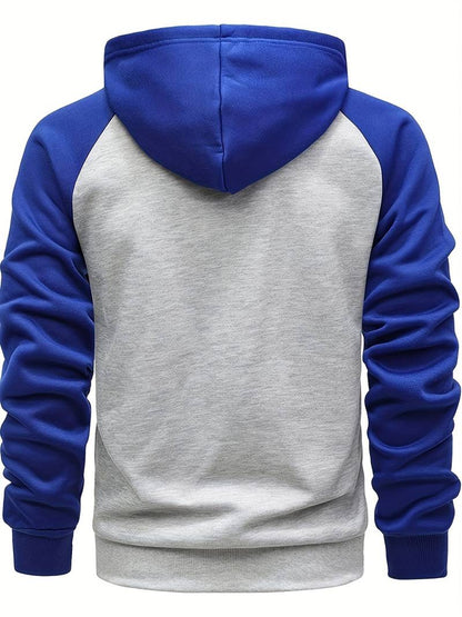 Sweatshirt med huva för män
