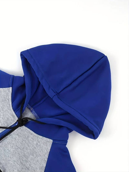 Sweatshirt med huva för män