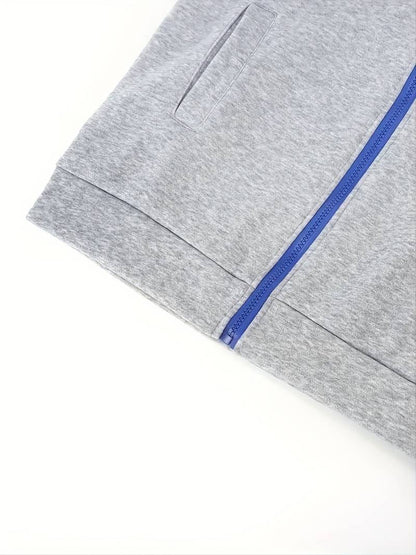 Sweatshirt med huva för män