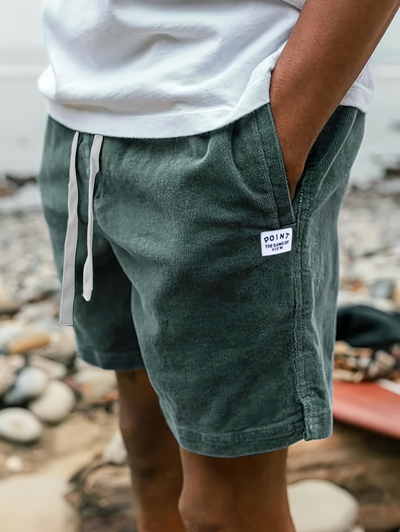 Avslappnade sommarshorts för män