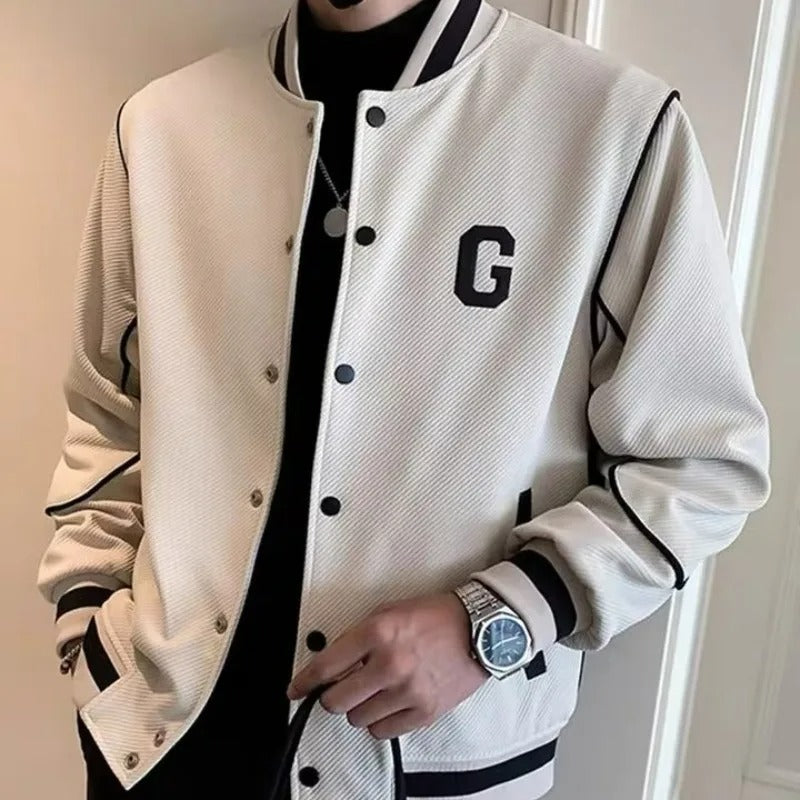Stilig Slim Fit Bomberjacka för män
