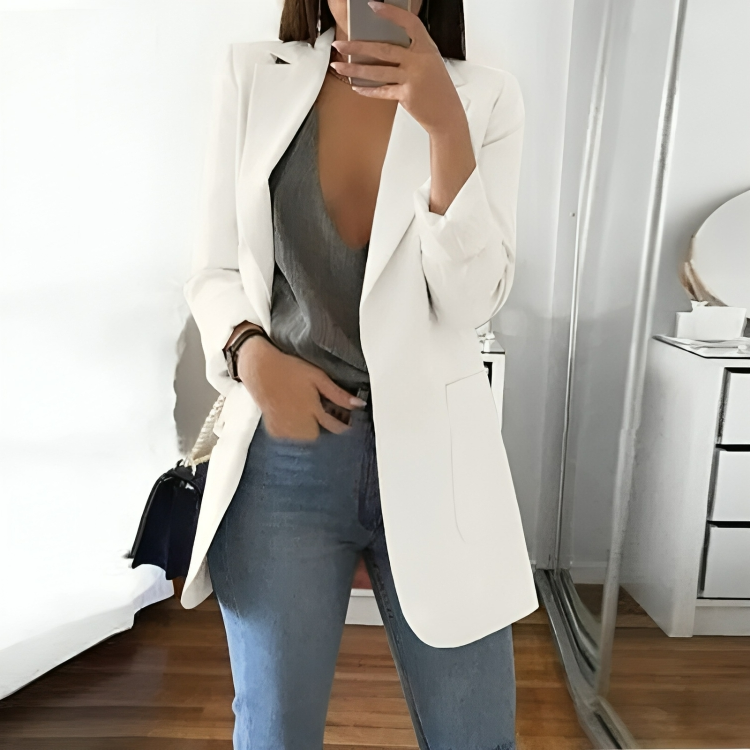 Elegant kavajjacka för kvinnor